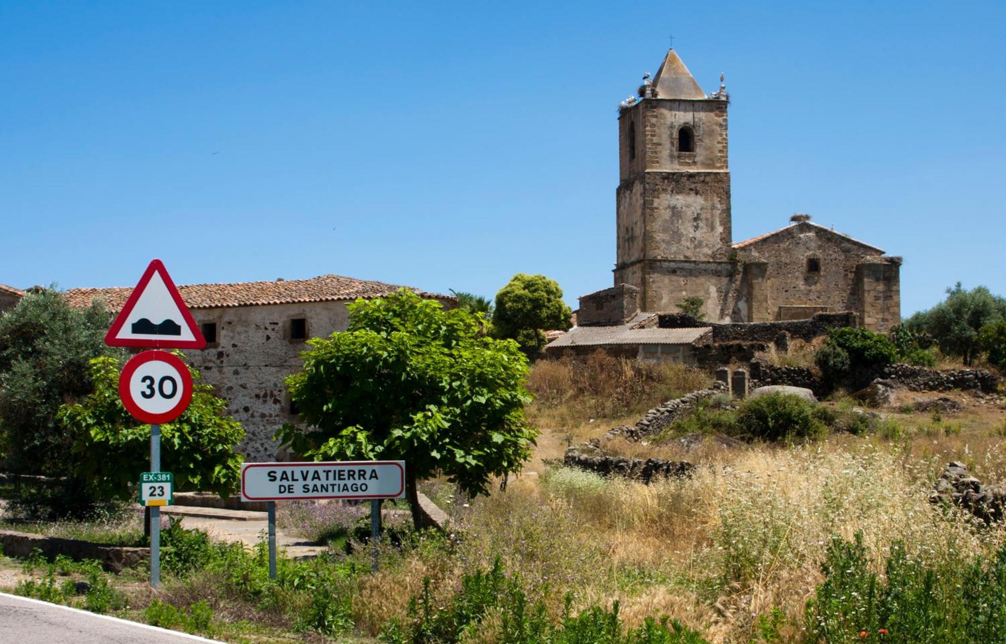 Casa Rural La Manzanilla Salvatierra de Santiago Buitenkant foto